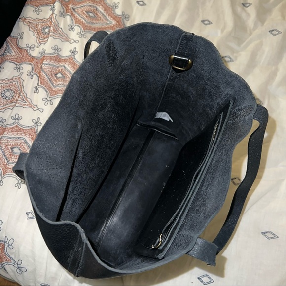 Madewell Medium Transport Tote True Black - Picture 4 of 12